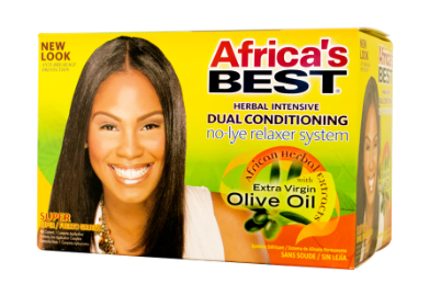 Africa's Best Dual Relaxer Extra Virgin Olive Oil~ No Lye