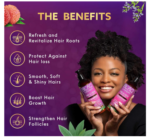 Blaq Luxury - Biotin Shampoo & Conditioner