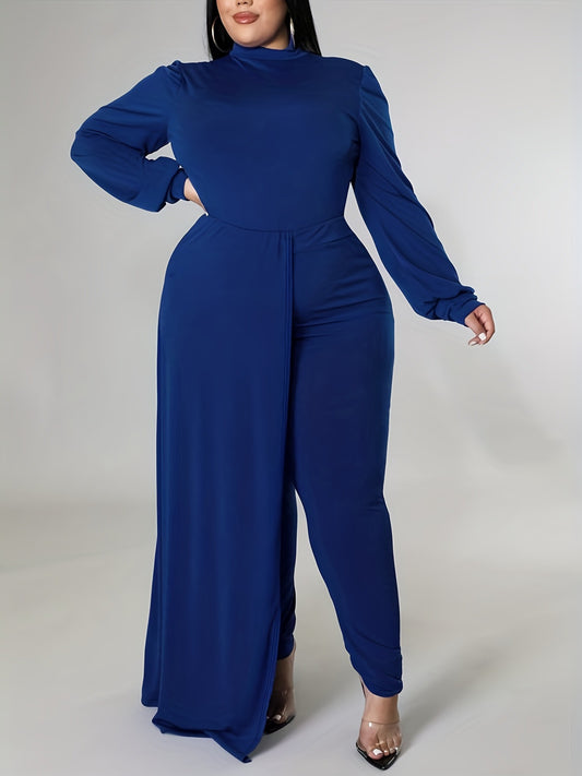Women Clothing Solid Color Design Jumpsuit