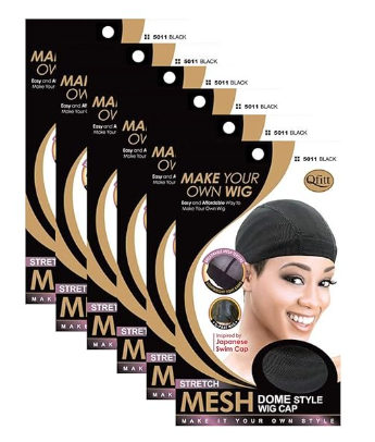Qfitt Mesh Dome Style Wig Cap #5011