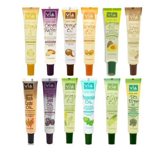 Via Natural Oil - Hair, Scalp, & Body Treatment