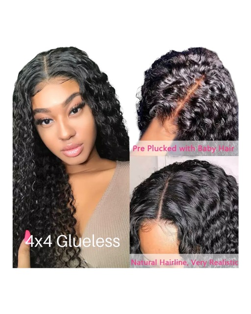 Remy Waterwave HD Lace Human Hair Wig