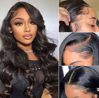 Indian Remy Body Wave Lace Frontal Wig